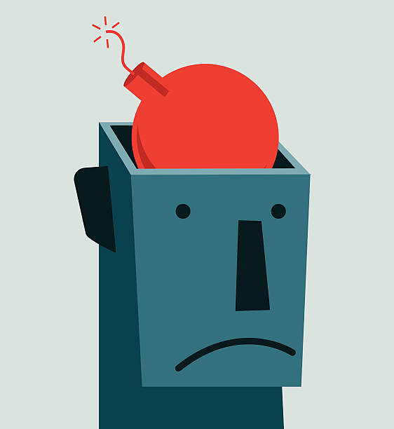 Head Exploding Template Clip Art Of A Head Exploding Illustrations, Royalty-Free Vector ...