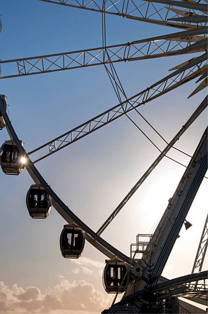 istock Section of Large Ferris Wheel 465420405