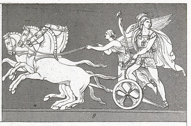 procesja alexander relief - relief stock illustrations