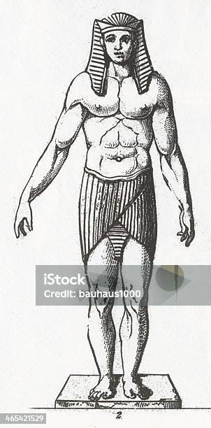 Greek Sculpture Engraving Stock Illustration - Download Image Now - 19th Century, Art, Art And Craft