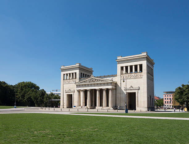 프로필라이아 (königsplatz) 독일 뮌헨 - propylaen 뉴스 사진 이미지