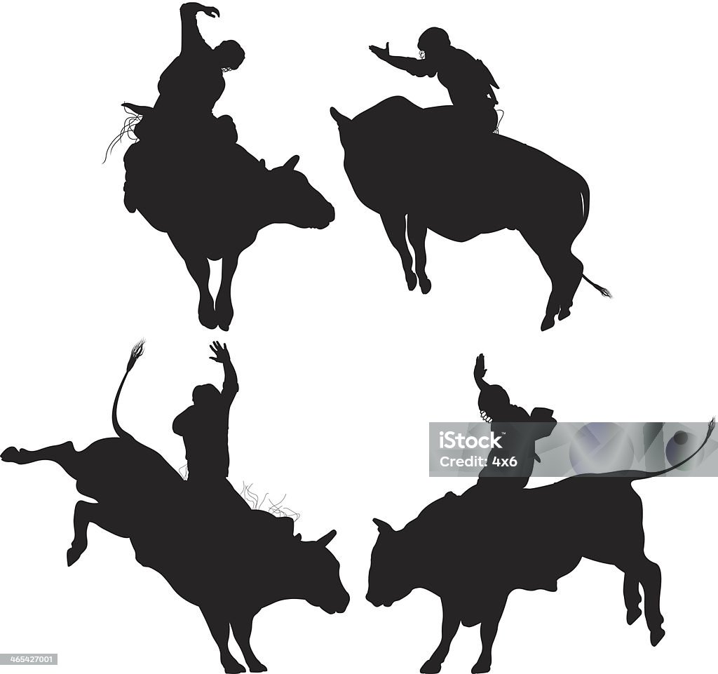 Animal rodeo Animal rodeohttp://www.twodozendesign.info/i/1.png Bull Riding stock vector