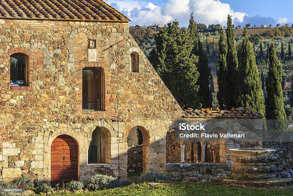 Sant'Animo Abbey, Montalcino, Italien - Lizenzfrei Abtei Stock-Foto