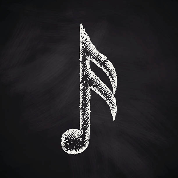 Musical Note Icon Stock Illustration - Download Image Now - Musical Note,  Engraving, Cross Hatching - iStock