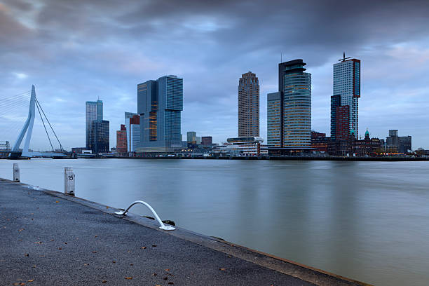 istock modern buildings at Rotterdam's Kop van Zuid 465429441