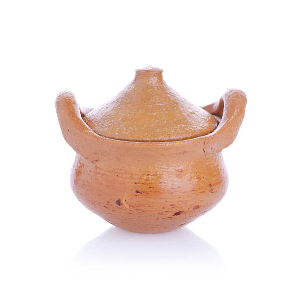 istock Toy clay pot pottery and kitchenware handmade for child 465430530