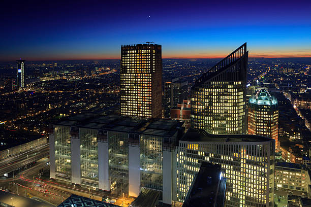 istock aerial view on The Hague's city centre 465431769