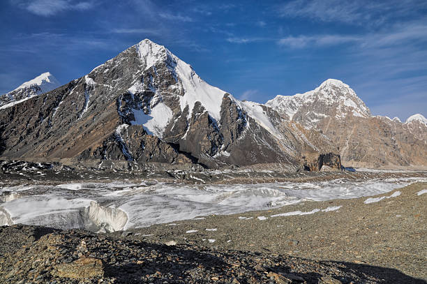 istock Engilchek glacier in Kyrgyzstan 465432402