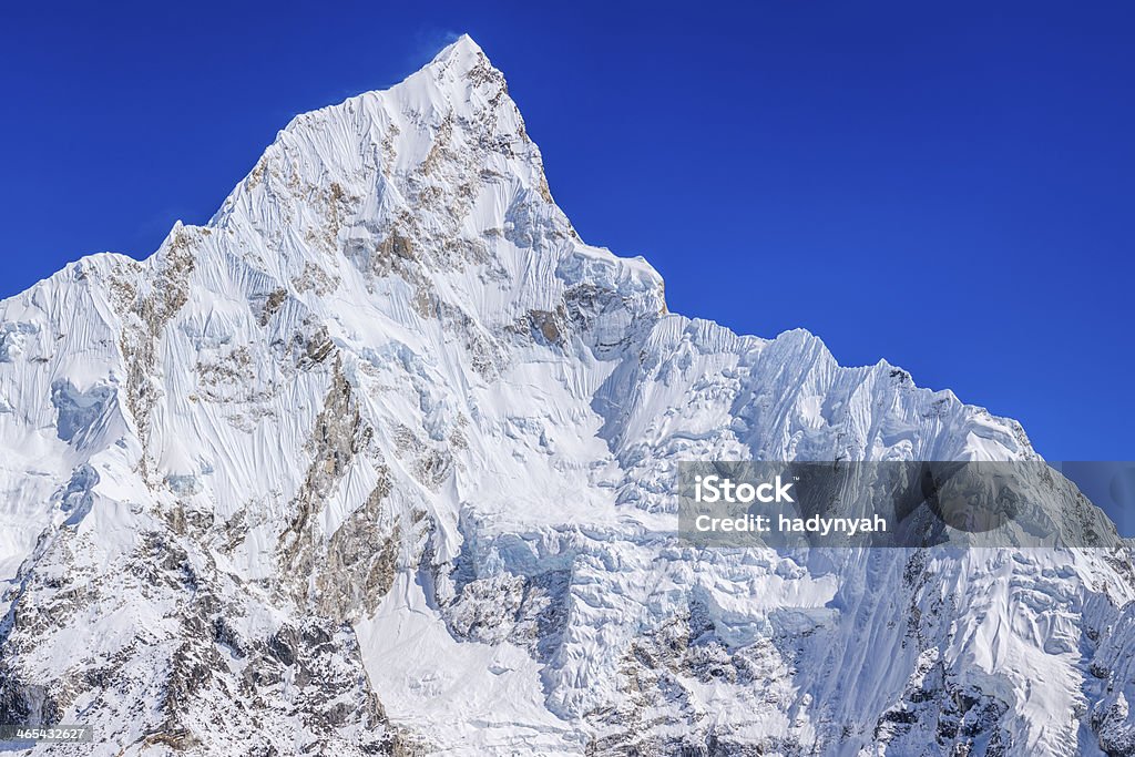 Nuptse peak da Kala Patthar, Parco Nazionale del monte Everest 39MPix - Foto stock royalty-free di Clima polare