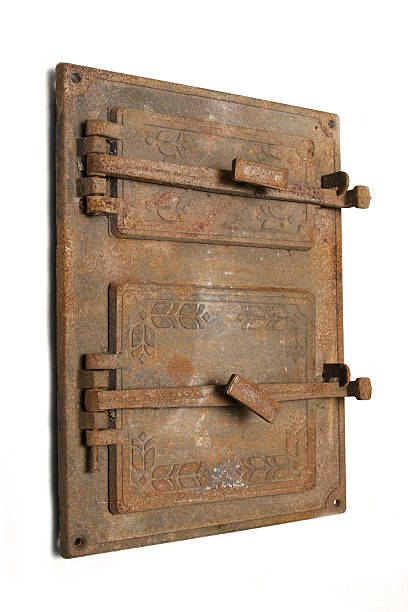 istock vintage stove door 465432806