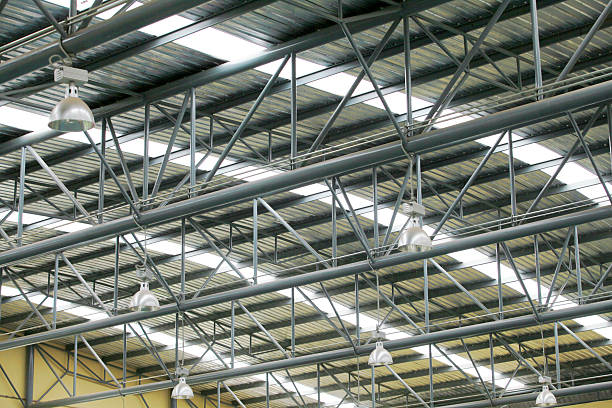 istock Futuristic & Energy-efficient roof design 465432951