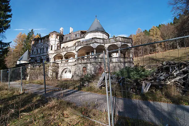 Kunerad castle in Slovak republic.