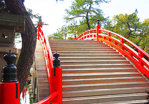 istock man-made bridge in Japan 465435484