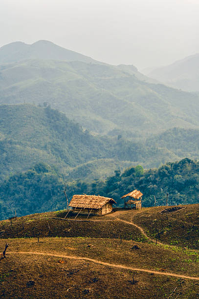 Settlement in Nagaland, India