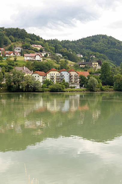 istock small village near grein at austria by danube river 465441613