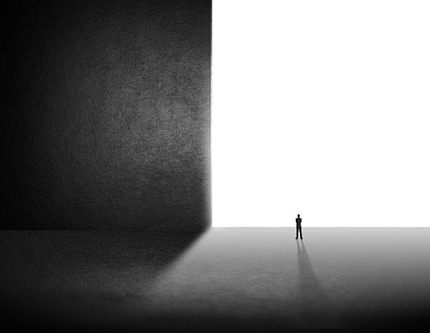 istock Businessman looking to the future 465442232