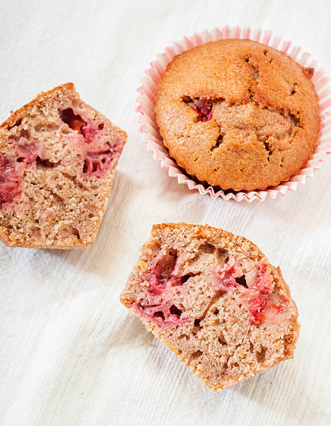 istock homemade strawberry and orange muffins 465445820