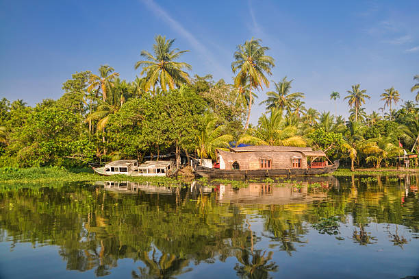 istock Houseboat in India 465449014