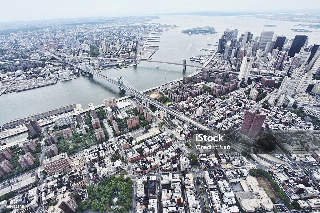 Luftbild von New York City - Lizenzfrei New York City Stock-Foto