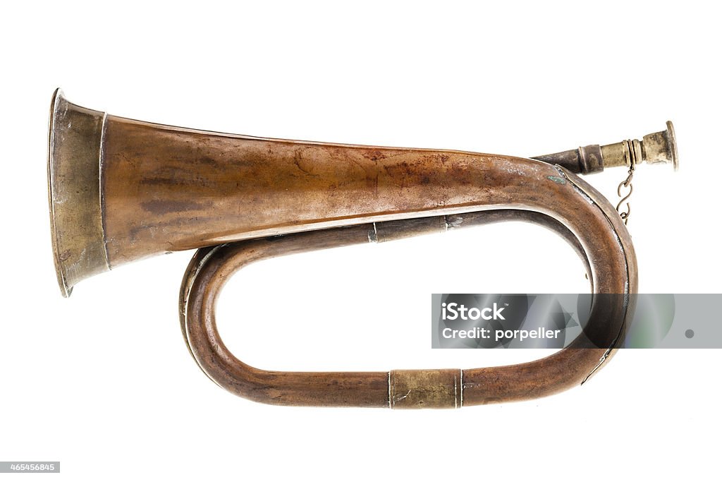 Tromba militare - Foto stock royalty-free di Tromba