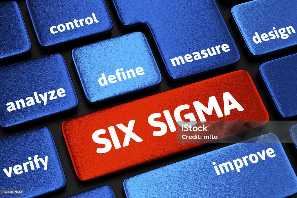 Six Sigma - Lizenzfrei Six Sigma Stock-Foto