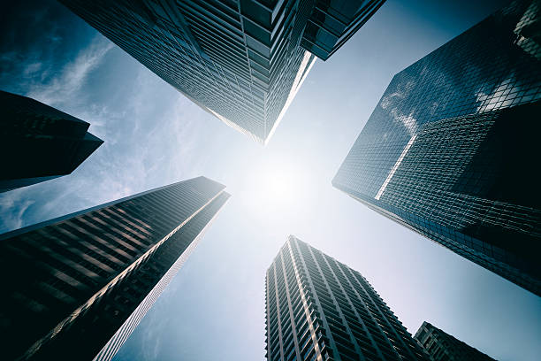 istock Group of Skyscrapers 465458561
