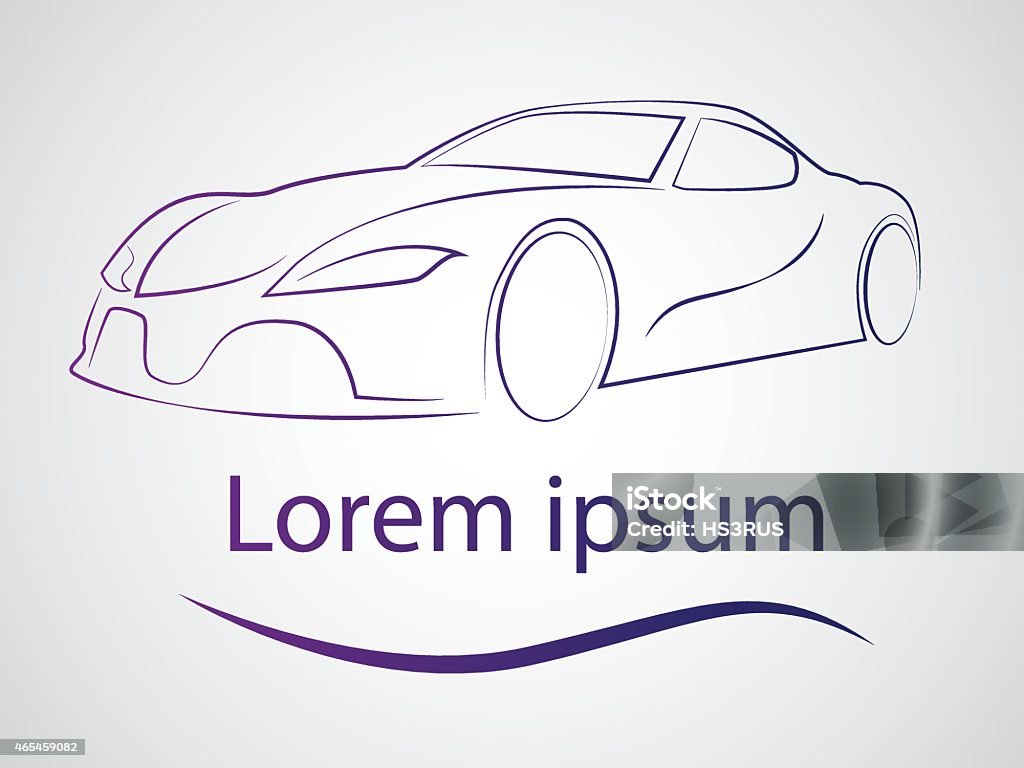 Abstract Car Image Line Car Abstract Lines Design Concept Stock Illustration - Download Image ...
