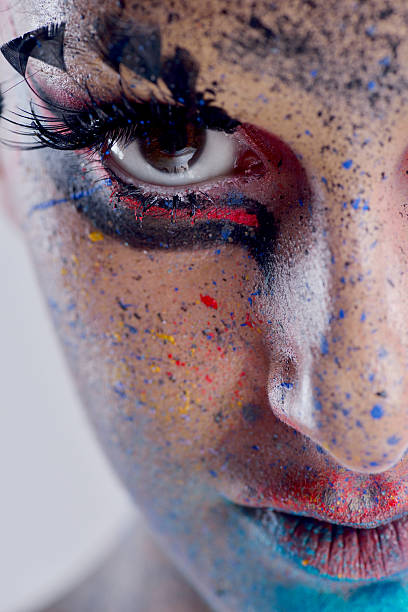 istock Beautiful Woman with  Luxury Makeup 465459521