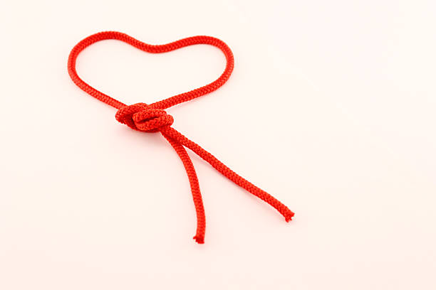 istock Heart of red cord 465459737