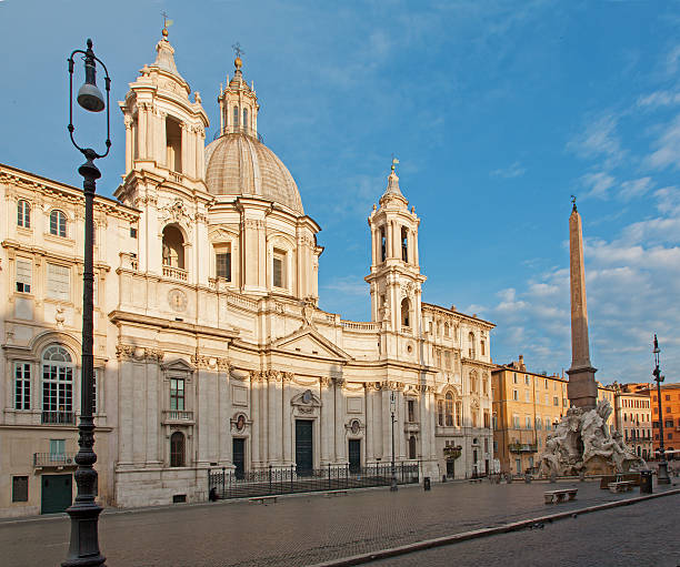 istock Rome - Piazza Navona and Santa Agnese morning 465460231