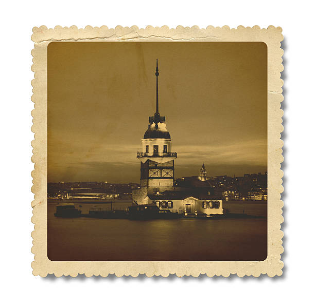 istock Vintage Maiden's Tower (Clipping Path) 465466117