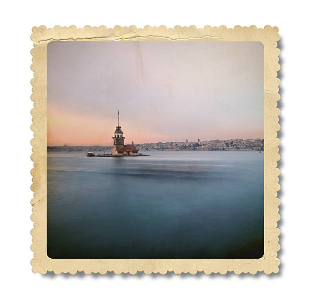 istock Vintage Maiden's Tower (Clipping Path) 465466135