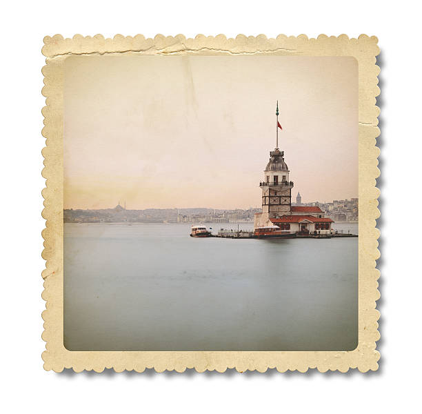 istock Vintage Maiden's Tower (Clipping Path) 465466205