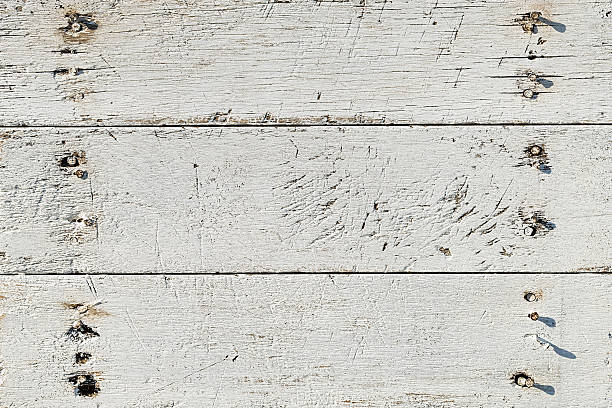 istock Old painted wooden board background. 465466235
