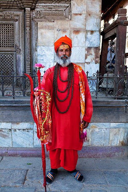 святая человек - india sadhu nepalese culture nepal стоковые фото и изображения