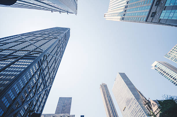 istock Chicago downtown building exterior 465466817