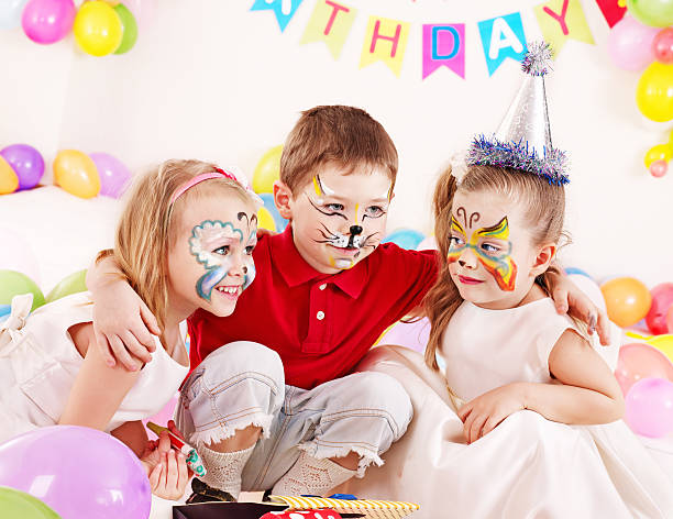 istock Child birthday party 465466950