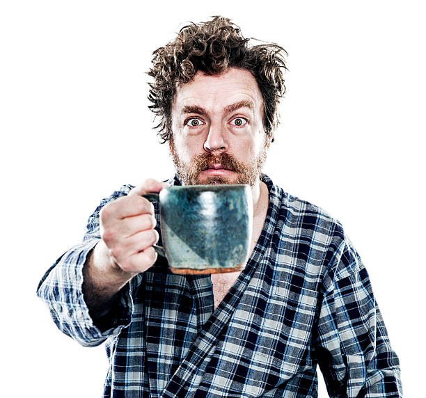 istock Man in need of his Morning Coffee 465468383