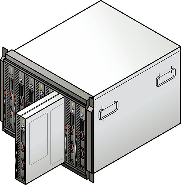 Server Blade Rack Icon Blade Server Icon
