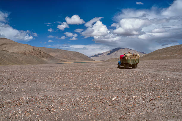 istock Truck in Tajikistan 465472850
