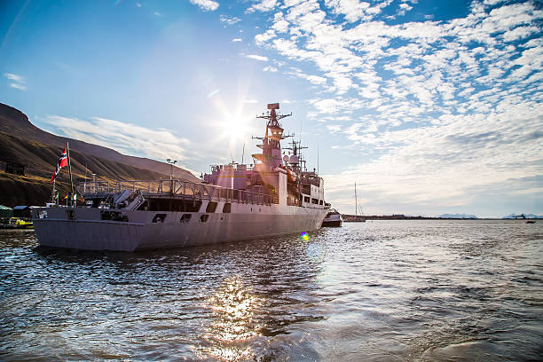 istock Warship In Longyearbyen 465473966