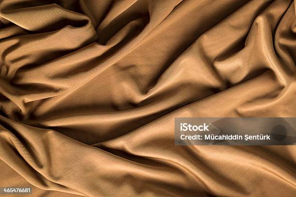 Textilfondo Marrón Foto de stock y más banco de imágenes de Abstracto - Abstracto, Arrugados, Brillante