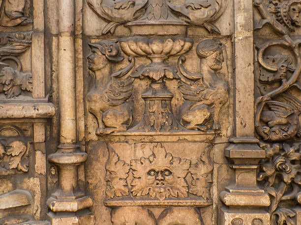 istock Stonework exterior Seville Spain 465477176