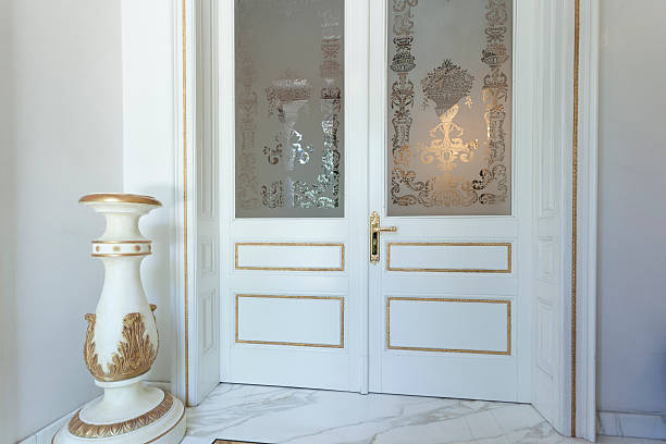 istock Entrance hall in luxury villa 465478396