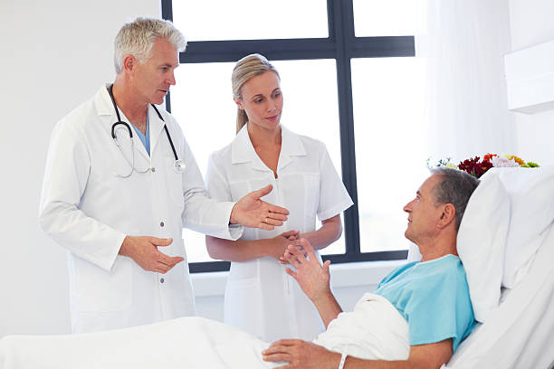 istock Giving his patient all the information he needs 465478701