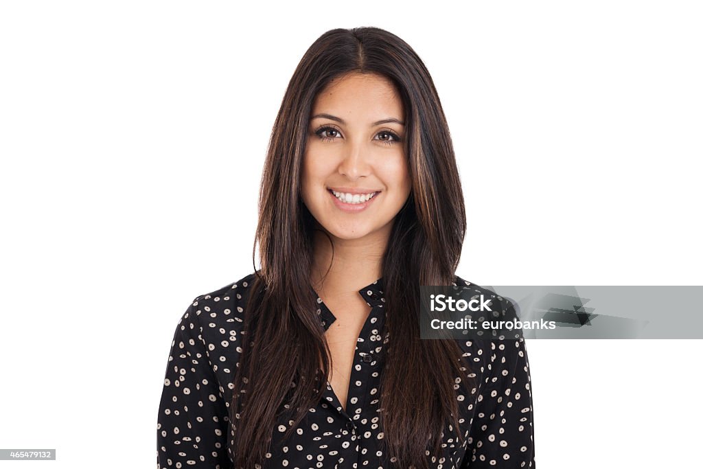 Retrato de mujer de negocios foto - Foto de stock de Fondo blanco libre de derechos