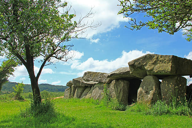 istock Mound grave in Brittany, France 465479634