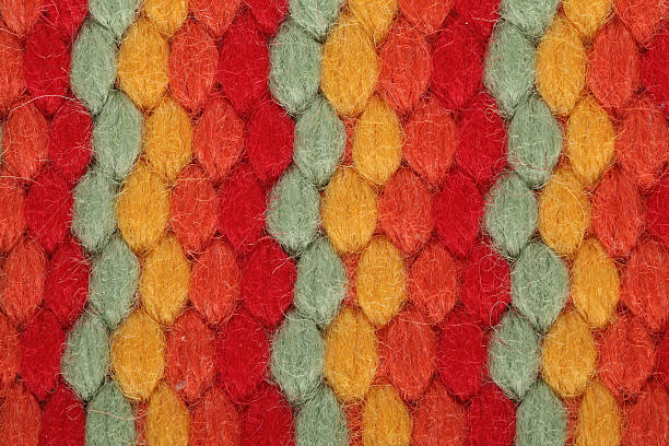 wool close up Colorful texture wool close up multi colored woven macro mesh stock pictures, royalty-free photos & images