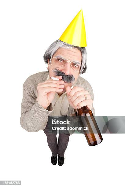 Partying Grandpa Stock Photo - Download Image Now - Active Seniors, Adult, Adults Only