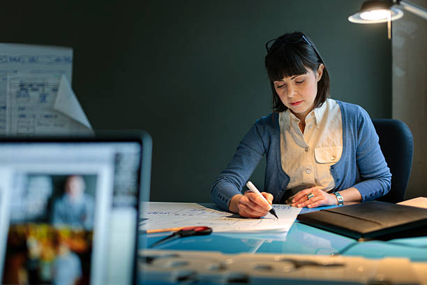 istock Woman working on new product design 465483767